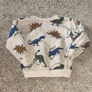 Garanimals Dino Adventure Kids Sweatshirt - Blue, Brown, Green
